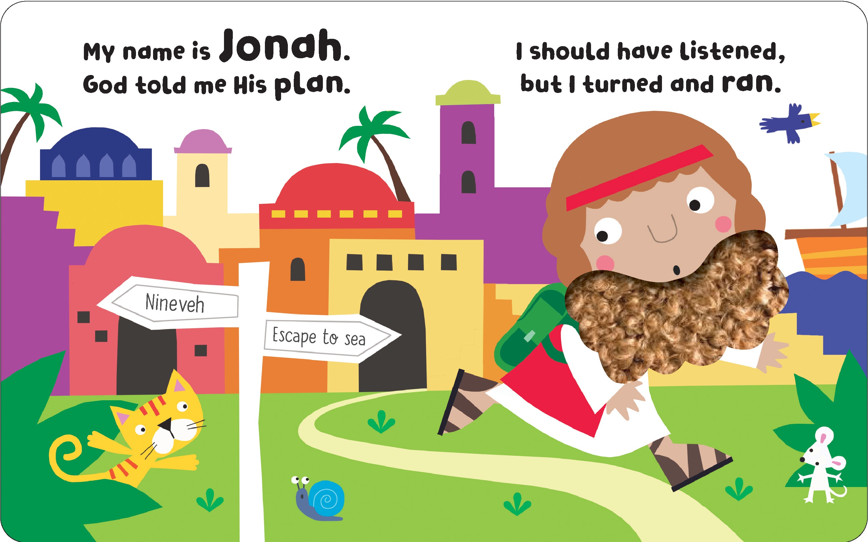 Jonah and the Big Fish With Touch and Feel