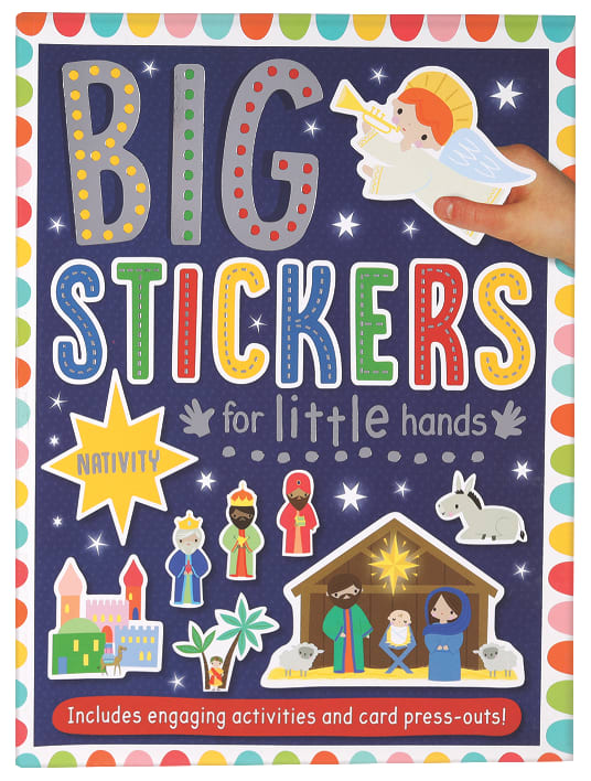 Big Stickers For Little Hands: Nativity