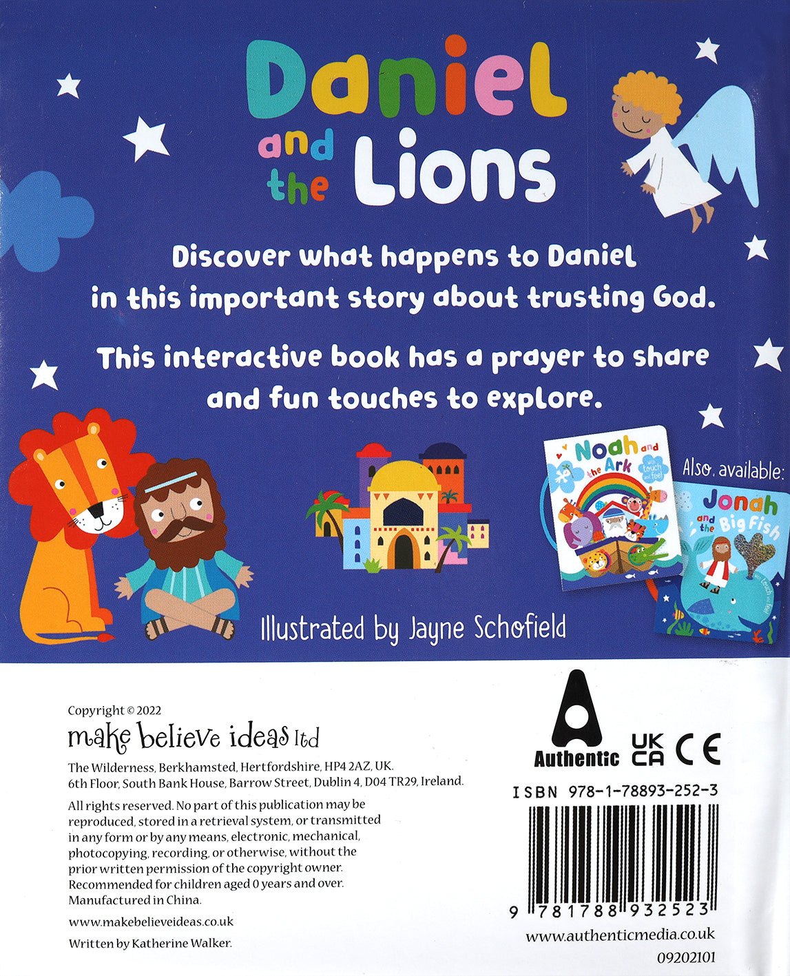 Daniel and the Lions With Touch and Feel