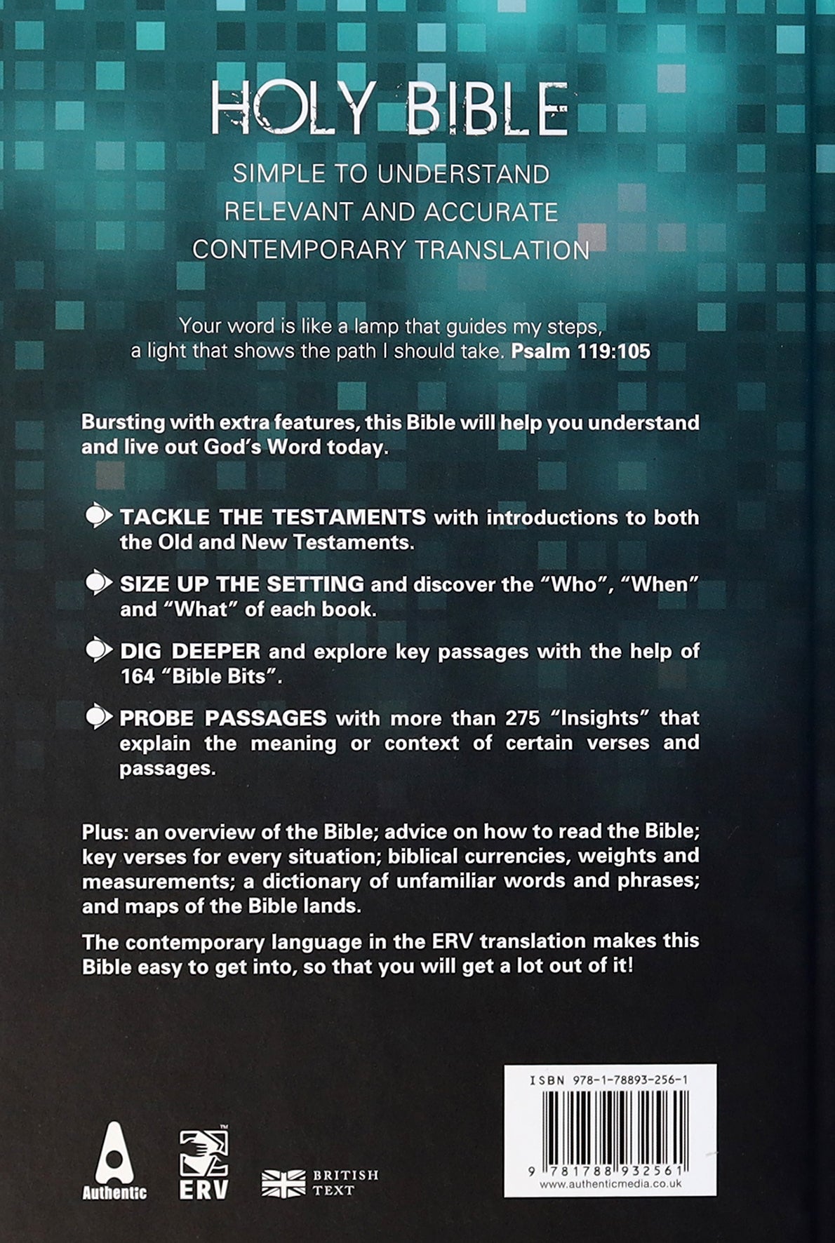 ERV Anglicised Bible Teal