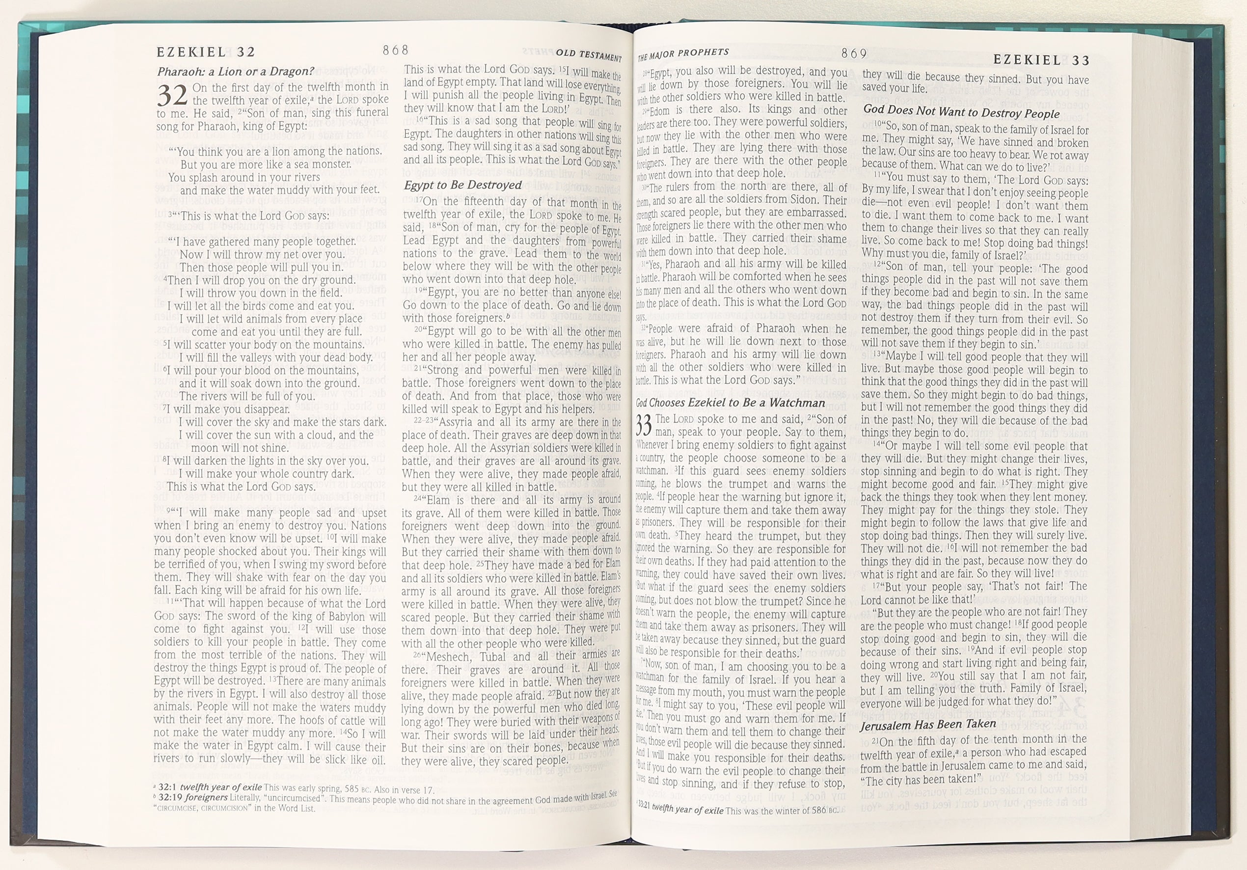 ERV Anglicised Bible Teal