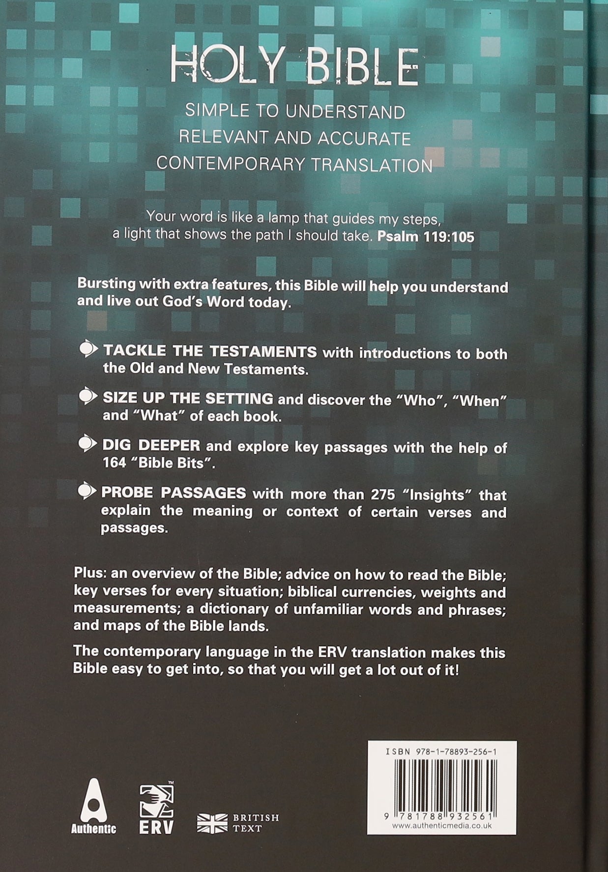ERV Anglicised Bible Teal