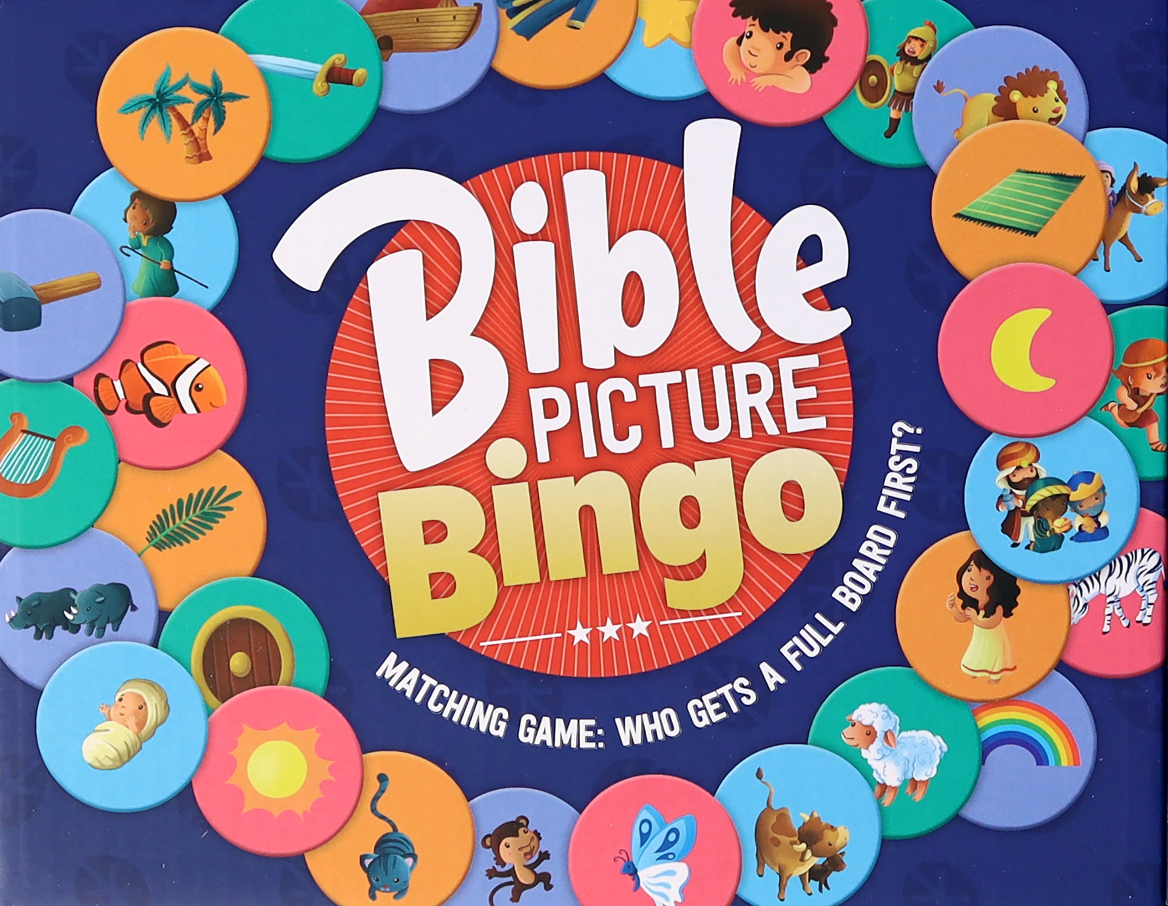 Bible Picture Bingo Game