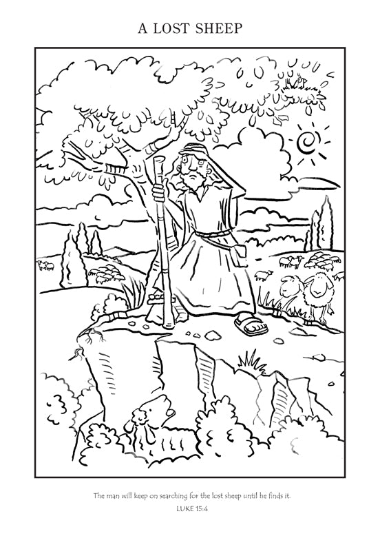 ICB International Children's Bible Colouring Book: New Testament