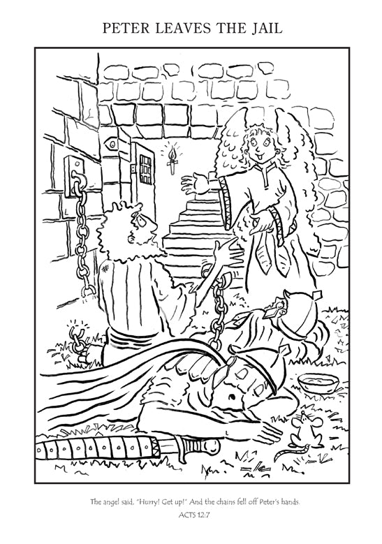 ICB International Children's Bible Colouring Book: New Testament
