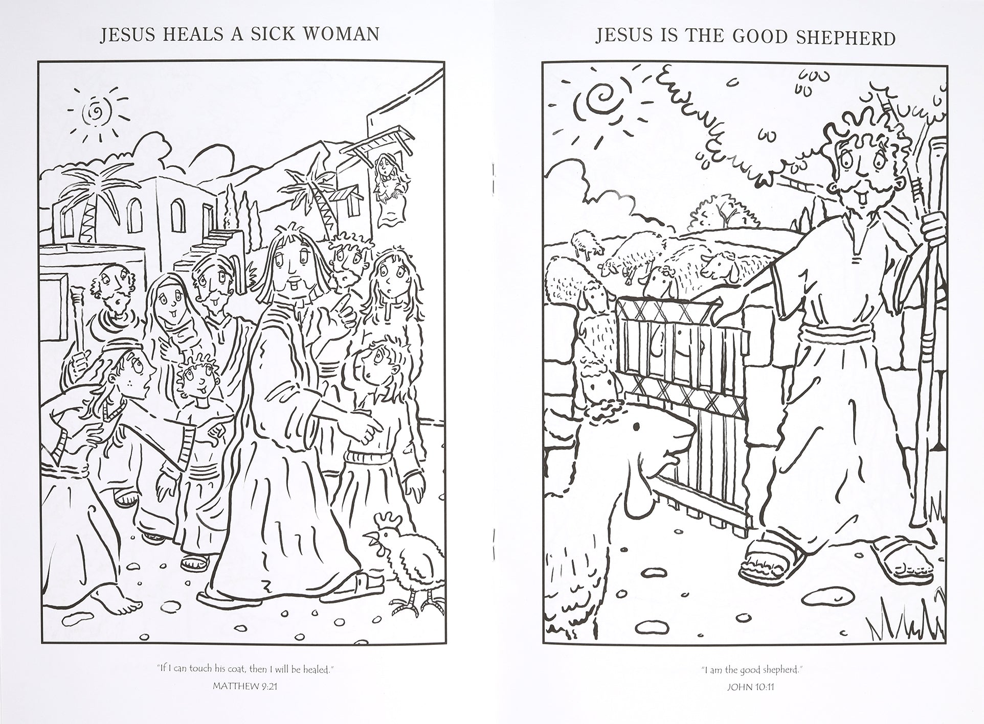 ICB International Children's Bible Colouring Book: New Testament