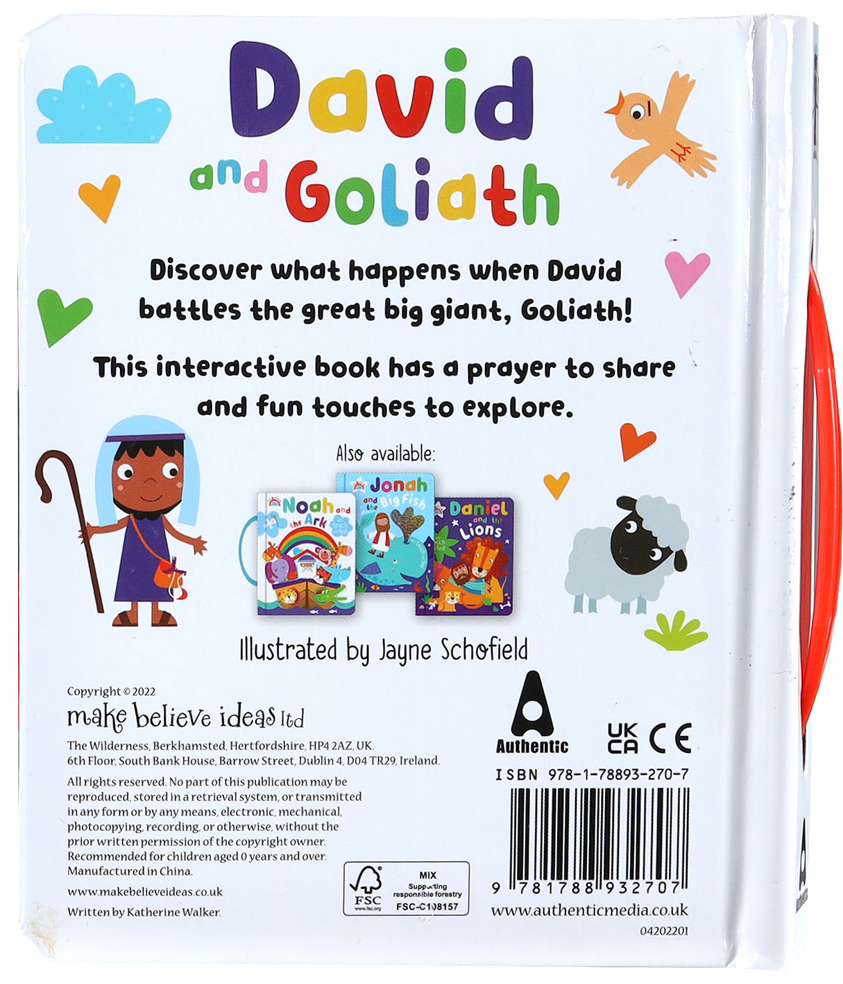 David and Goliath With Touch and Feel