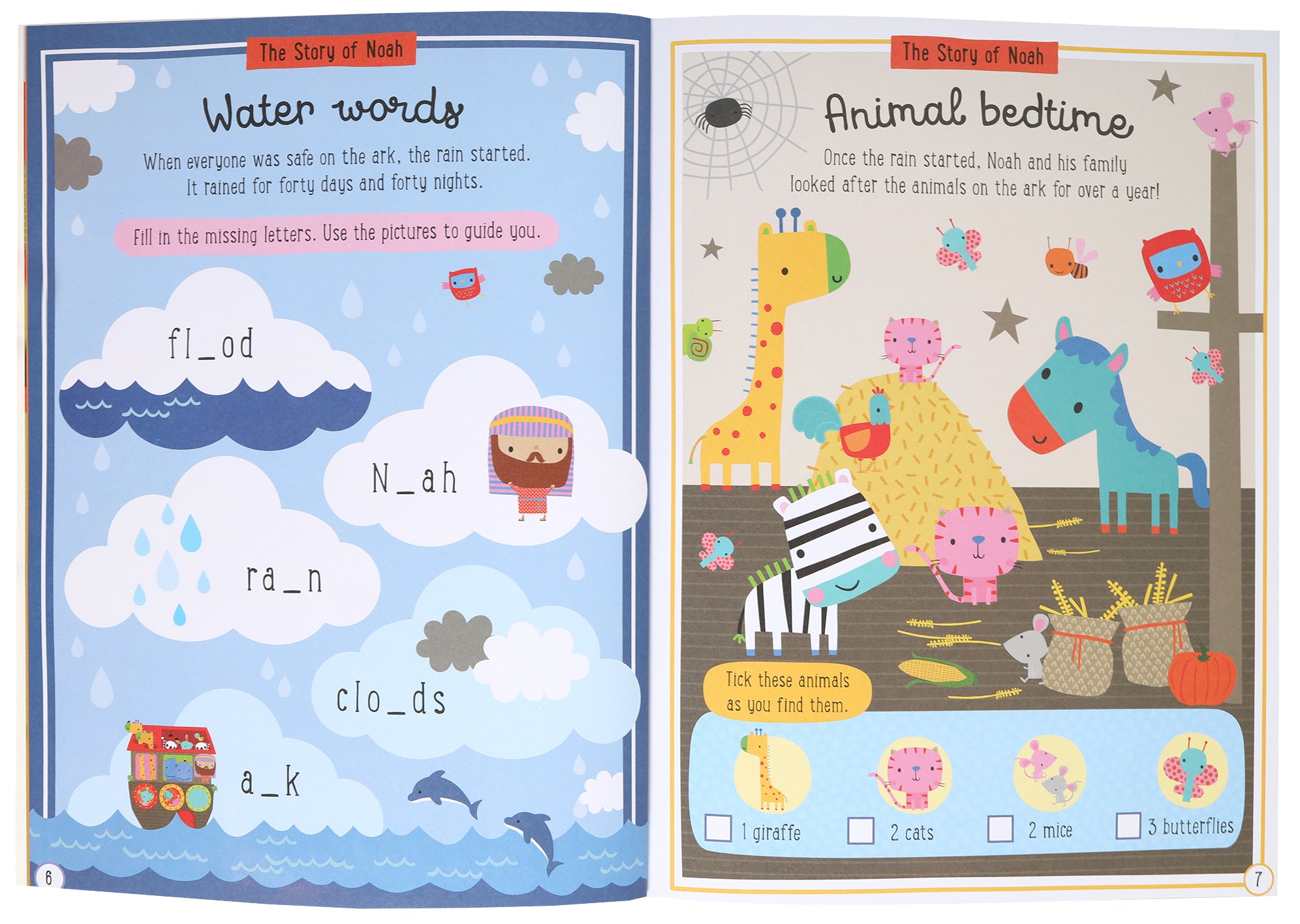 Noah's Ark Activity Book