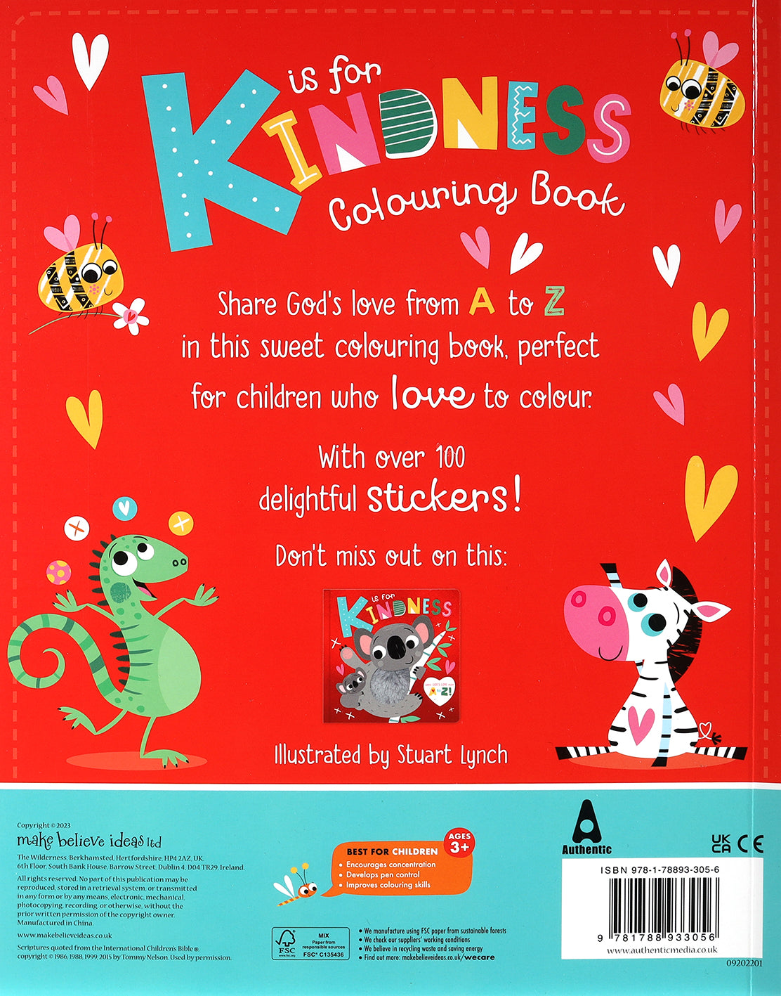 K is For Kindness Colouring Book