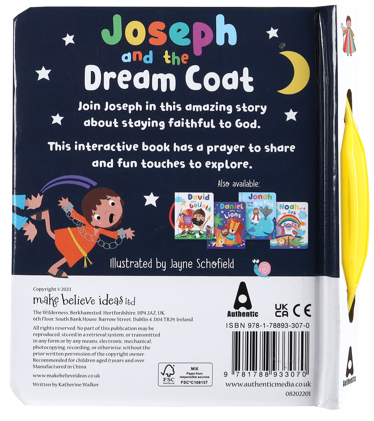 Joseph and the Dream Coat (Touch And Feel, With Carry Handle)