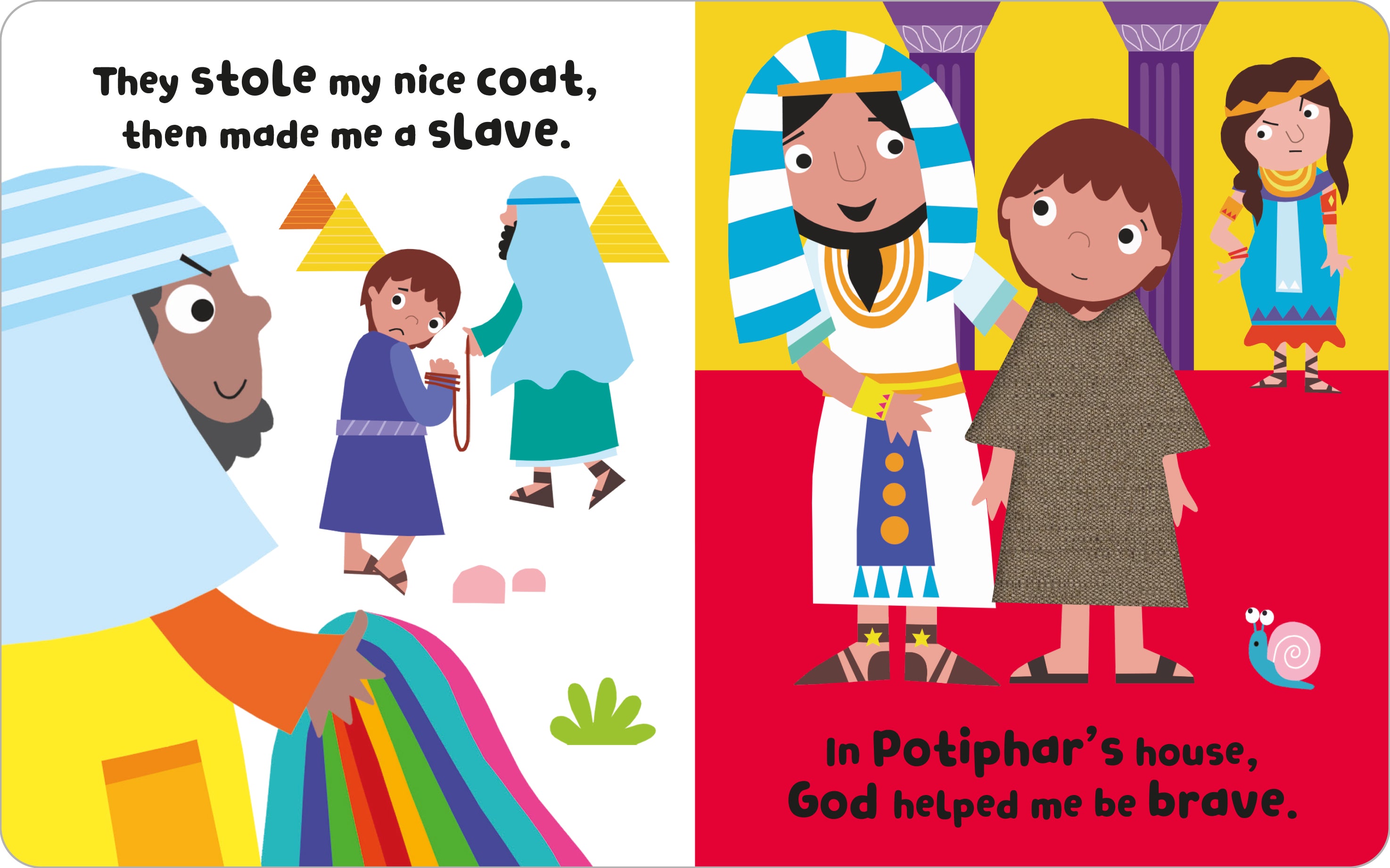 Joseph and the Dream Coat (Touch And Feel, With Carry Handle)