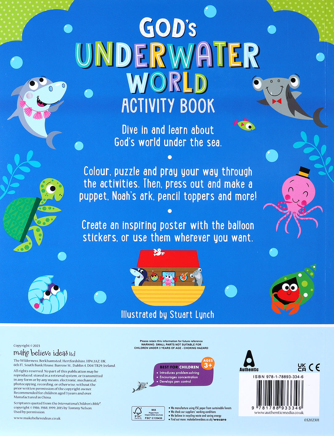 God's Underwater World Activity Book