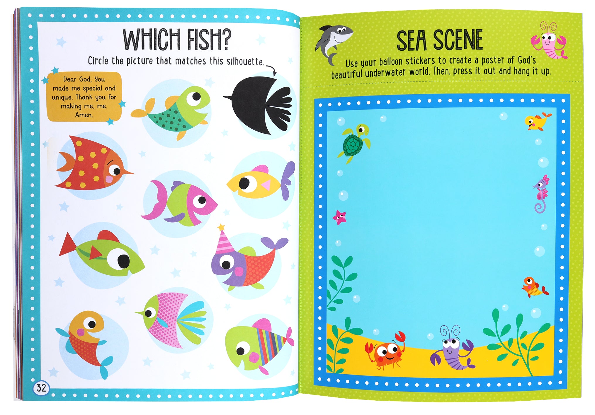 God's Underwater World Activity Book
