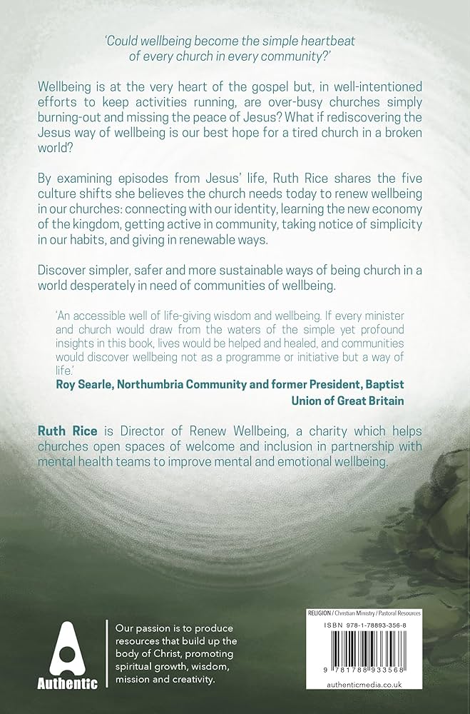 Renewable Wellbeing: Five Culture Shifts for the Church