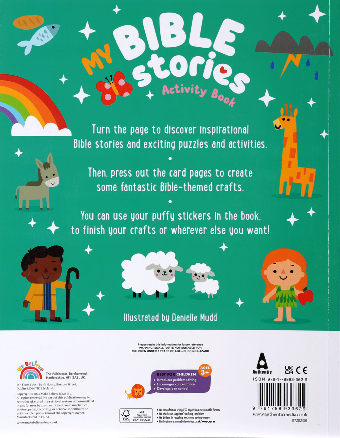 My Bible Stories Activity Book: Packed With Activities and Beloved Bible Friends