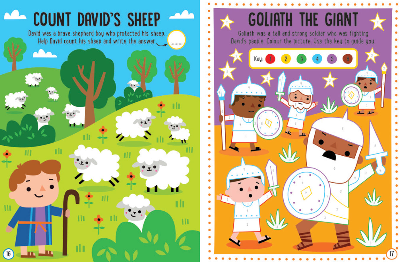 My Bible Stories Activity Book: Packed With Activities and Beloved Bible Friends