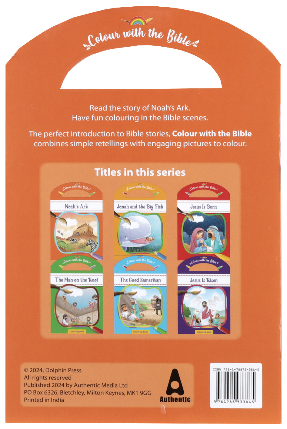 Noah's Ark (Colour and Carry Along Bible Stories Series)