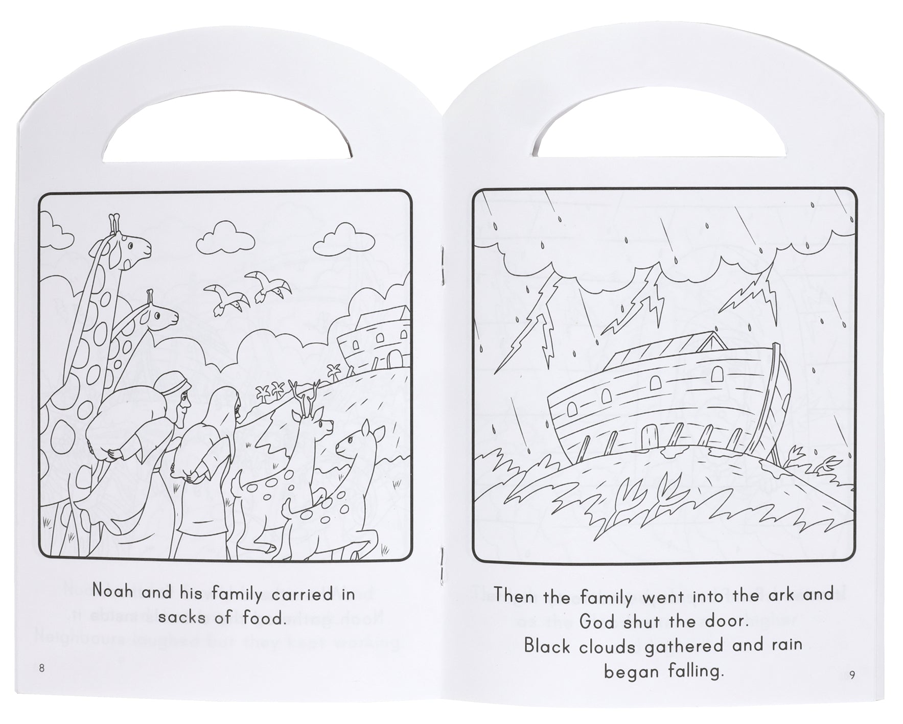 Noah's Ark (Colour and Carry Along Bible Stories Series)