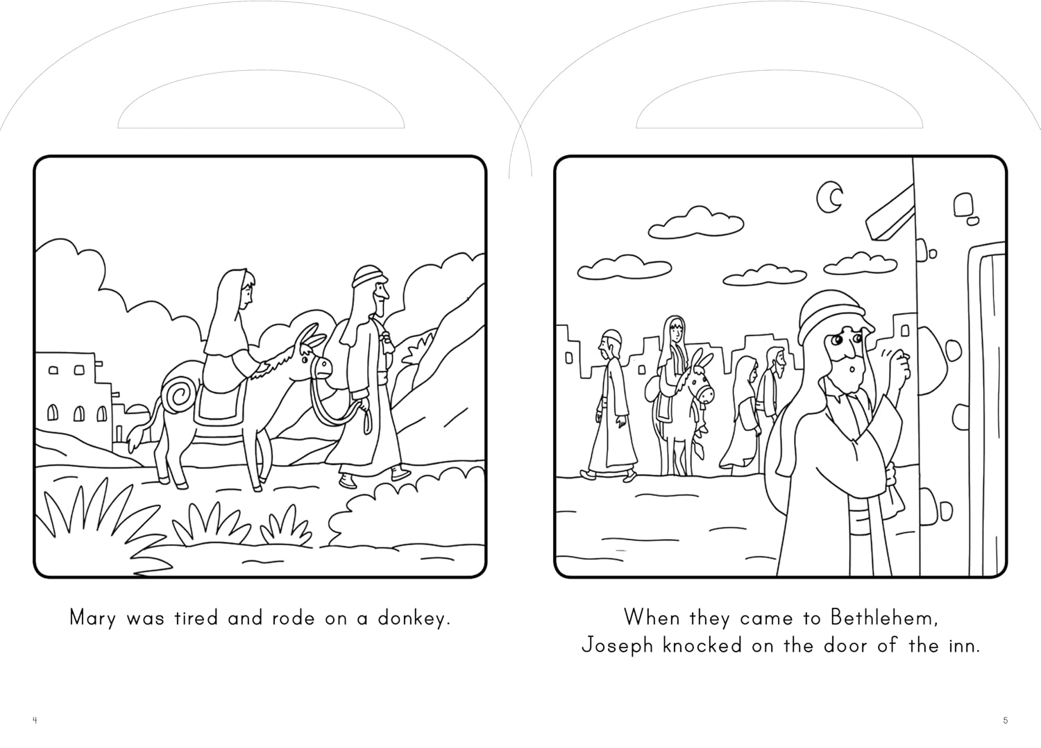 Jesus is Born (Colour and Carry Along Bible Stories Series)