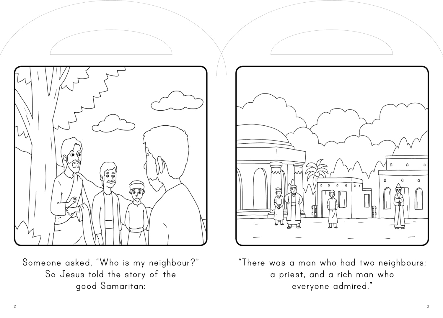 The Good Samaritan (Colour and Carry Along Bible Stories Series)