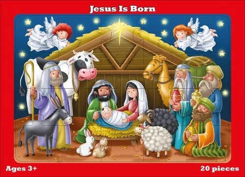 Jigsaw Puzzle (20 Pieces): Jesus is Born