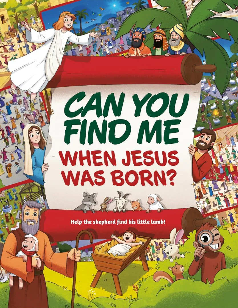 Can You Find Me When Jesus Was Born?: Help the Shepherd Find His Lost Lamb