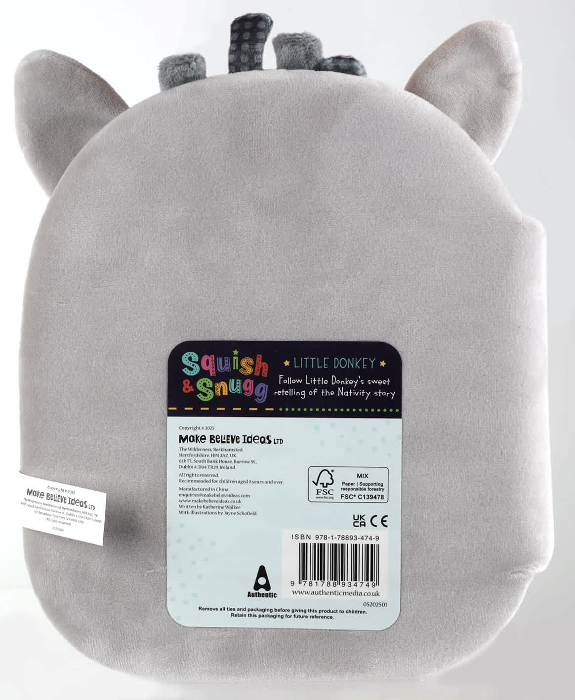 Squish and Snugg Little Donkey