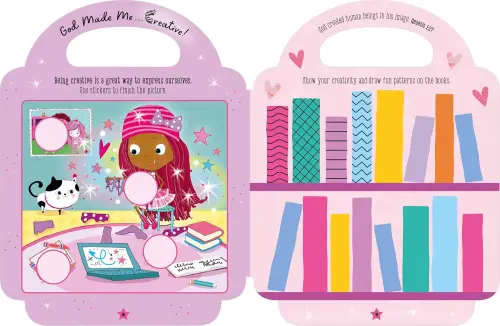My Pretty Pink God Loves Me Activity Book