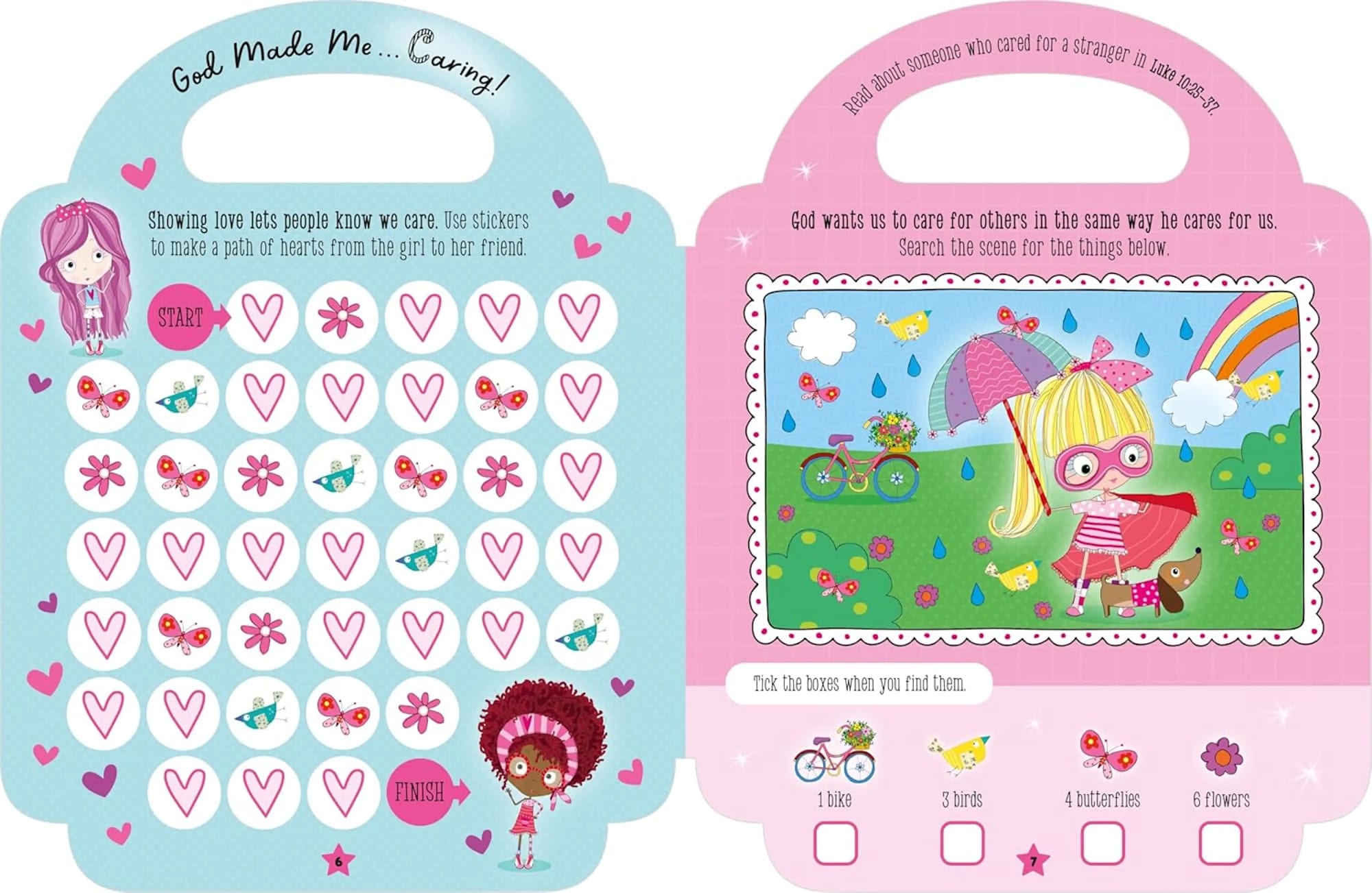My Pretty Pink God Loves Me Activity Book