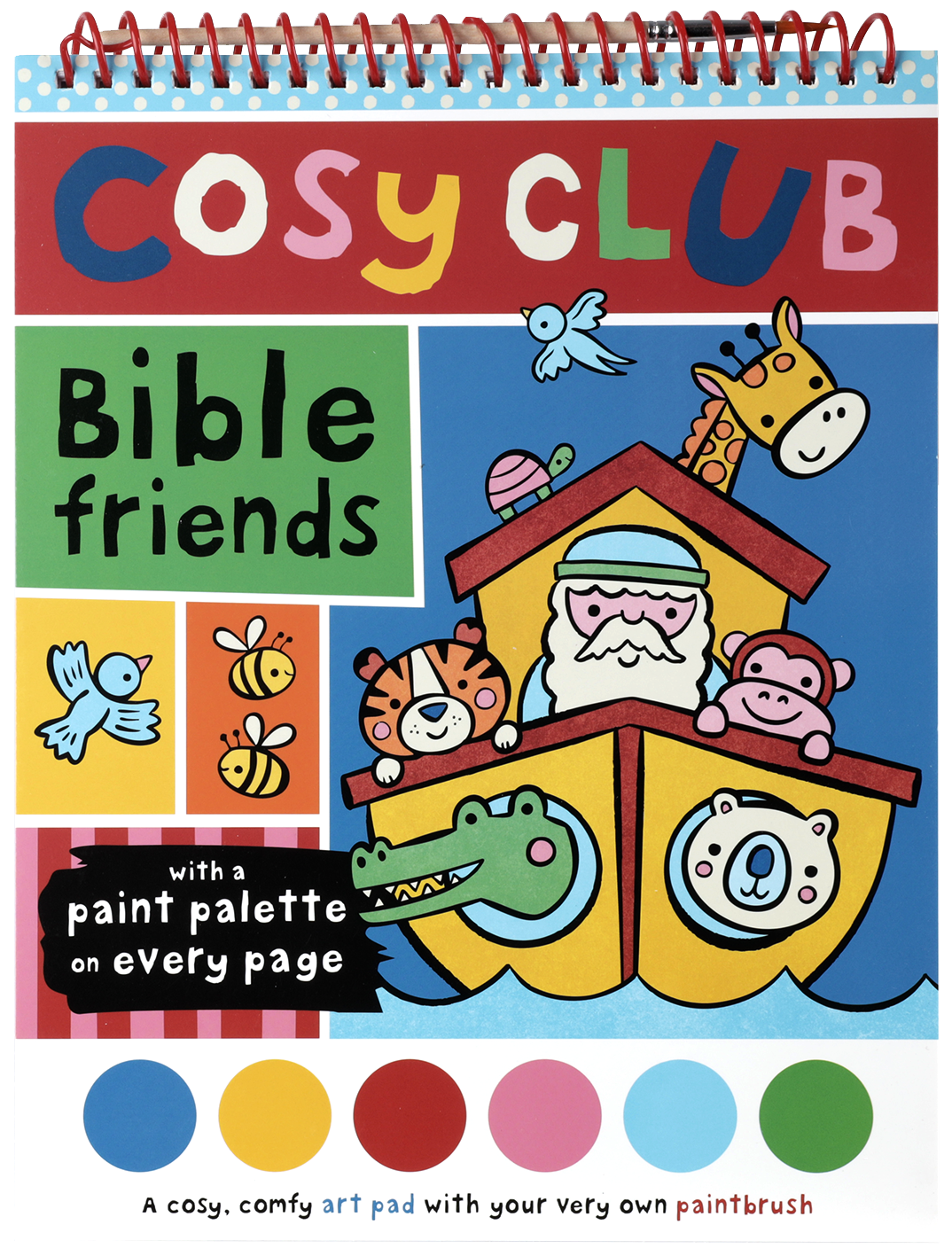 Cosy Club Bible Friends: With a Paint Palette on Every Page
