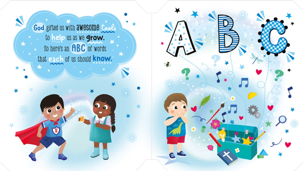 My First Super Awesome Bible Toolbox: An ABC of Amazing Tools from God