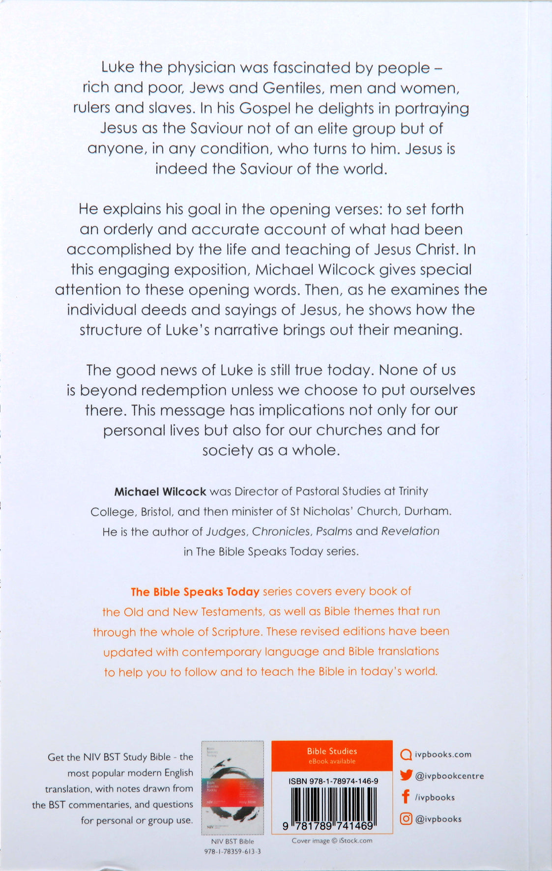 Message of Luke: Saviour of the World (2020) (Bible Speaks Today Series)