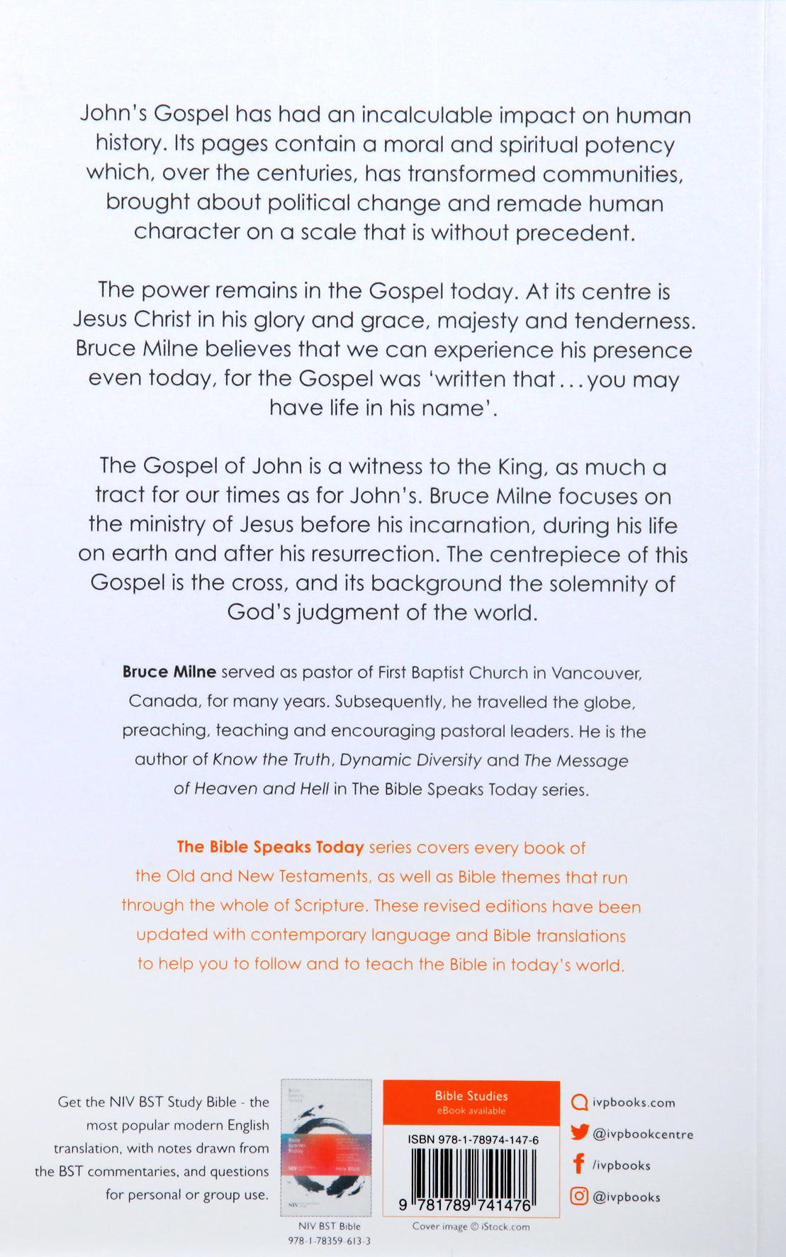 Message of John: Here is Your King (2020) (Bible Speaks Today Series)