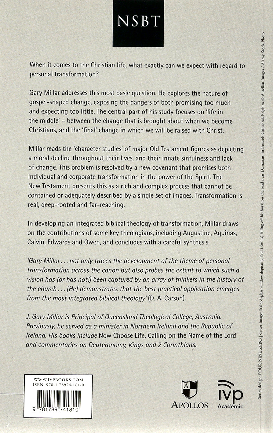 Changed Into His Likeness: A Biblical Theology of Personal Transformation (New Studies In Biblical Theology Series)