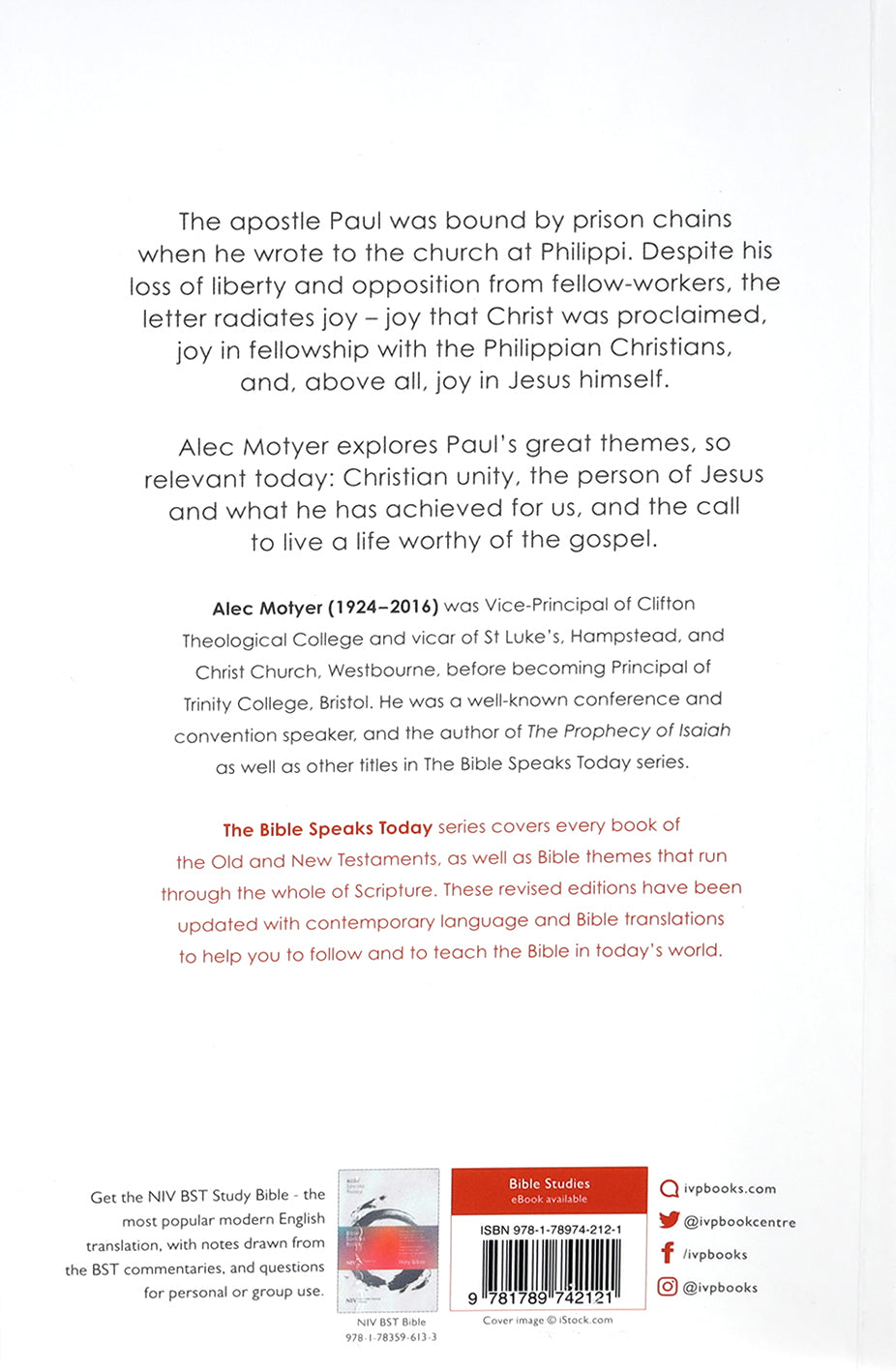 The Message of Philippians (2020) (Bible Speaks Today Series)