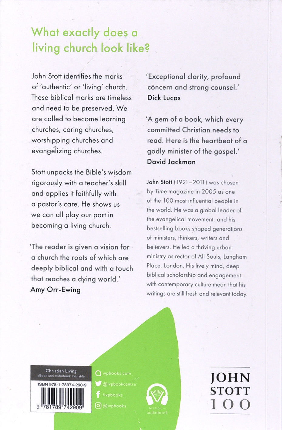 The Living Church: The Convictions of a Lifelong Pastor (Centenary Edition)