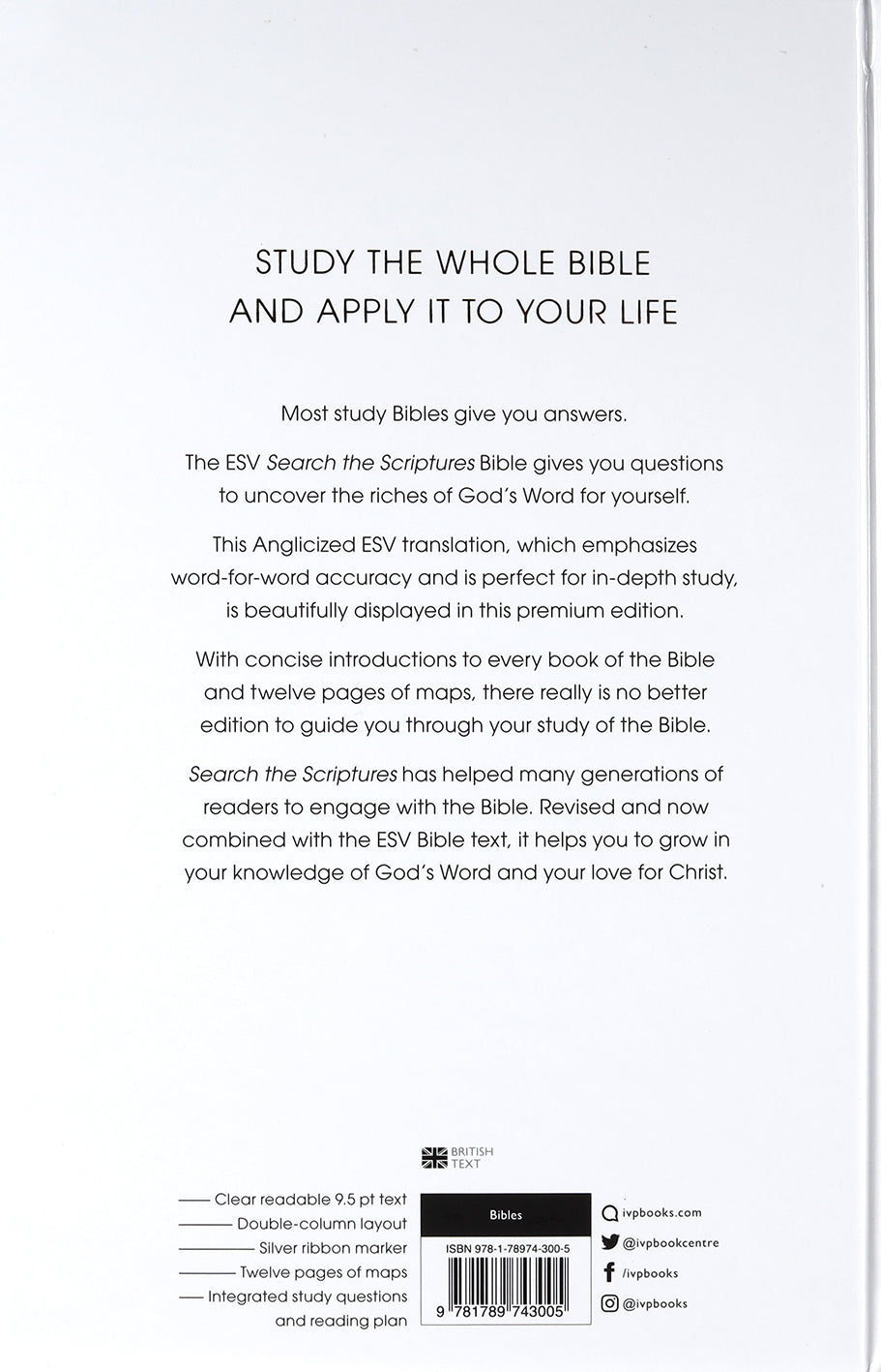 ESV Search the Scriptures Bible