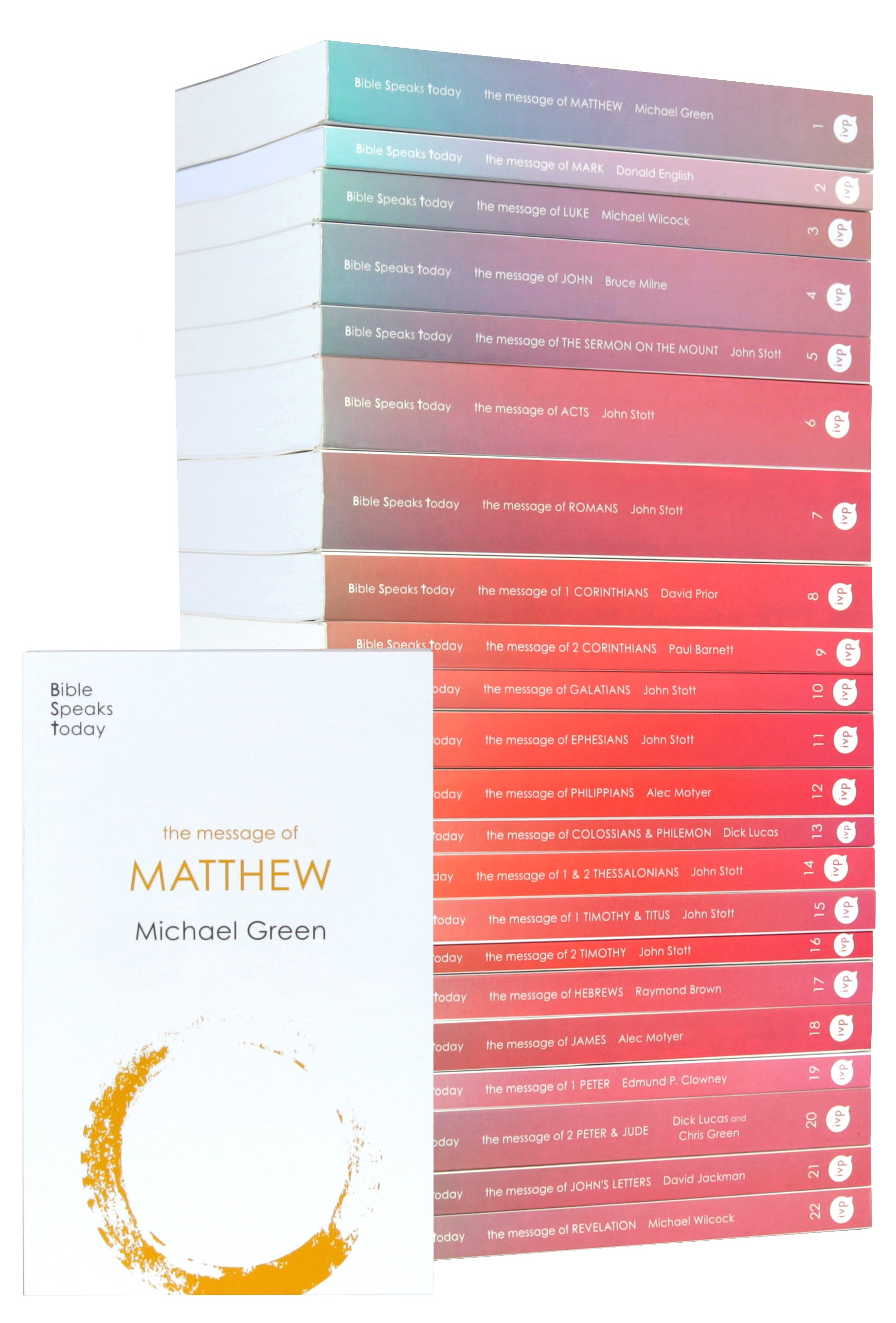 Bible Speaks Today - New Testament Set, Revised (22 Vols)