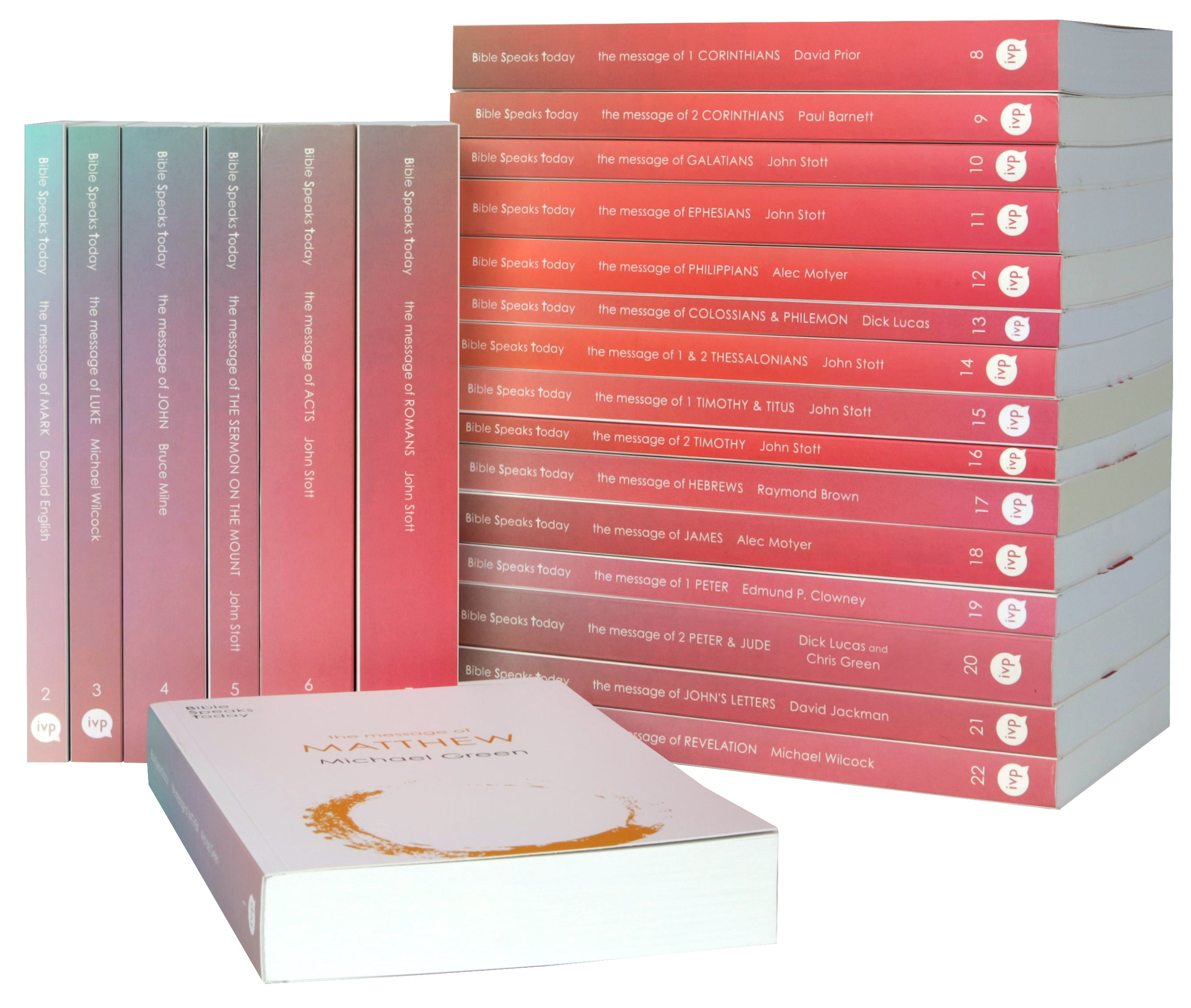 Bible Speaks Today - New Testament Set, Revised (22 Vols)