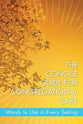 The Concise Guide For Congregational Care: Words to Use in Every Setting