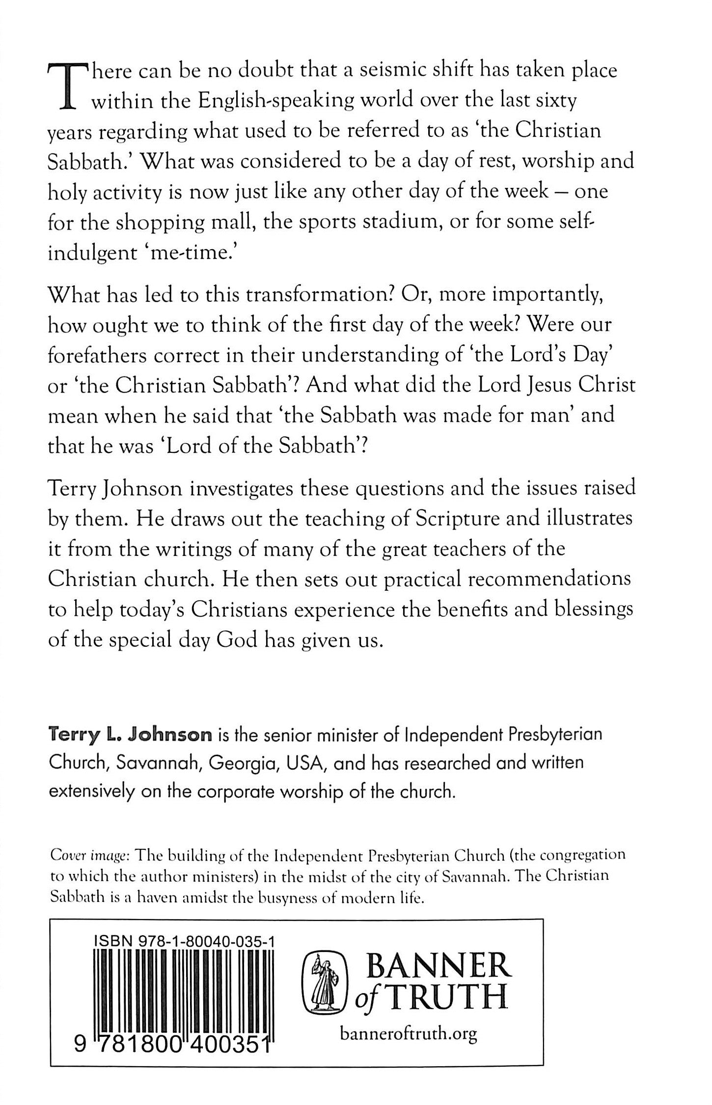 The Christian Sabbath