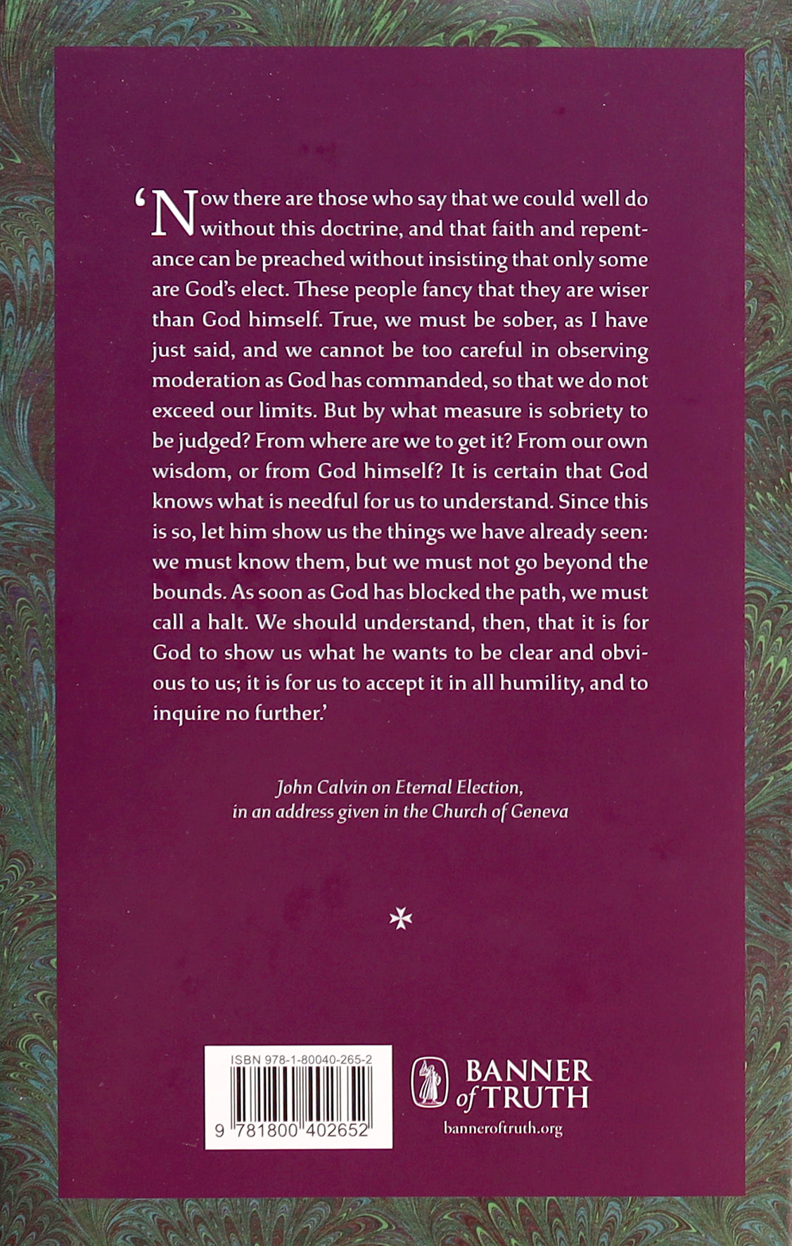 The Doctrine of Election