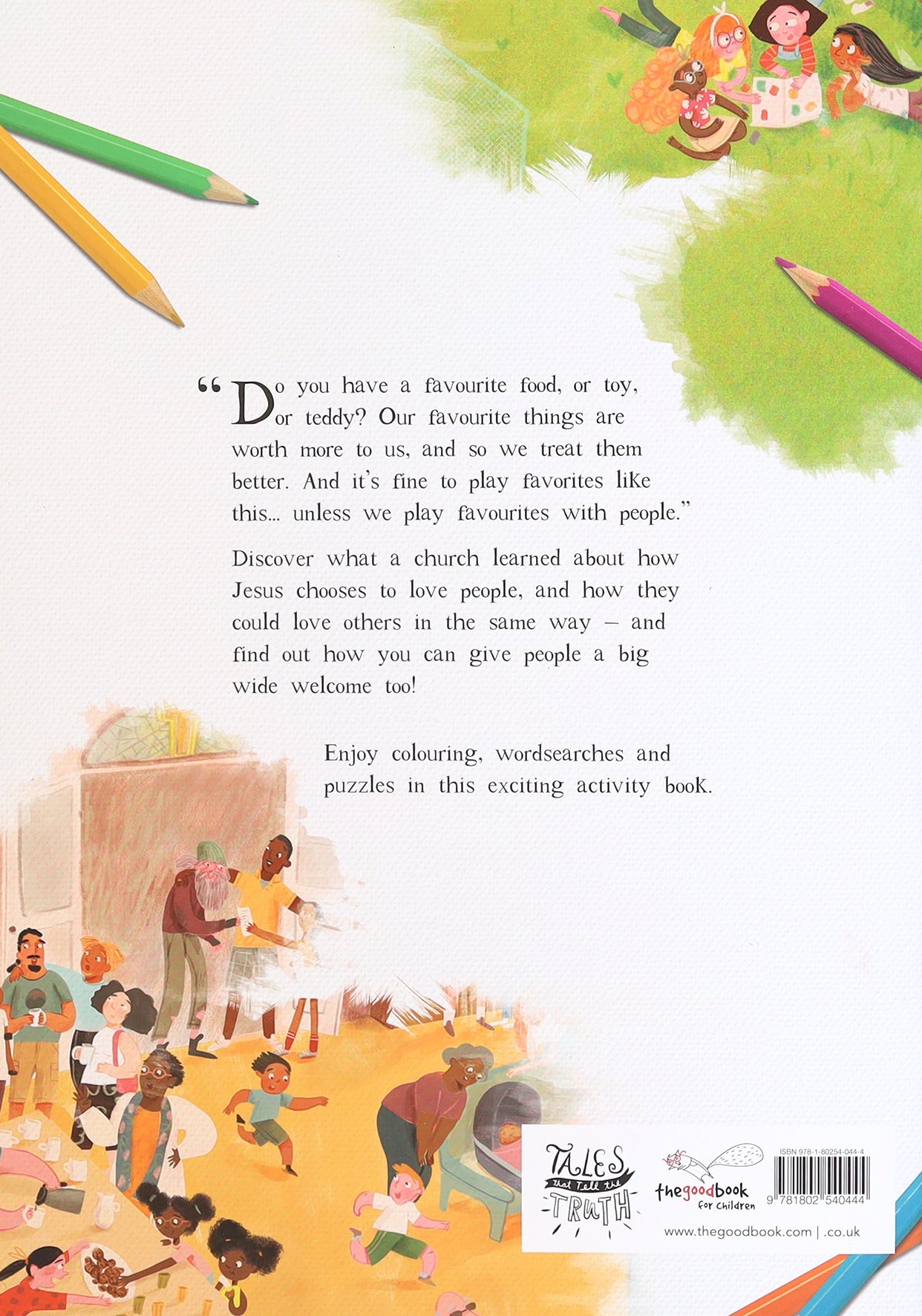 Big Wide Welcome Art and Activity Book, The: Packed With Puzzles, Art and Activities (Tales That Tell The Truth Series)