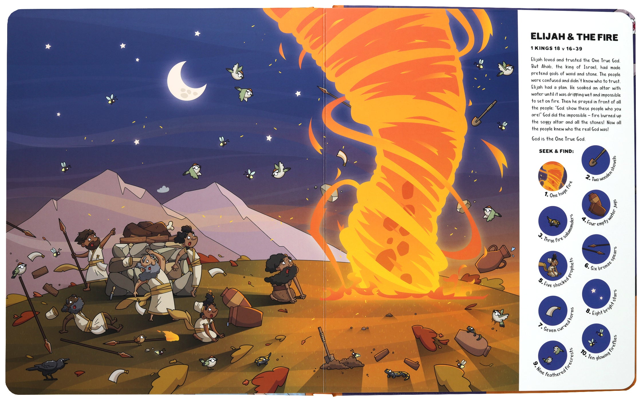 Seek and Find: More Old Testament Bible Stories: With Over 450 Things to Find and Count!