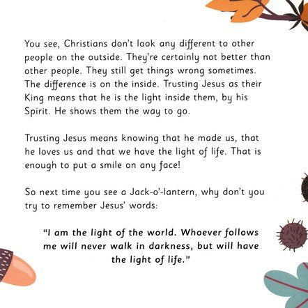 The Pumpkin Story (25 Pack): We're all a bit like a pumpkin. No, really! Here's why... (for Children ages 6-11)