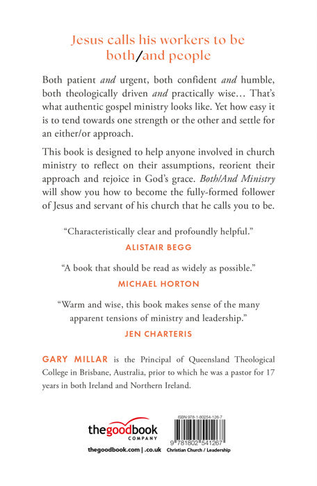Both/And Ministry: Living and Leading Like Jesus