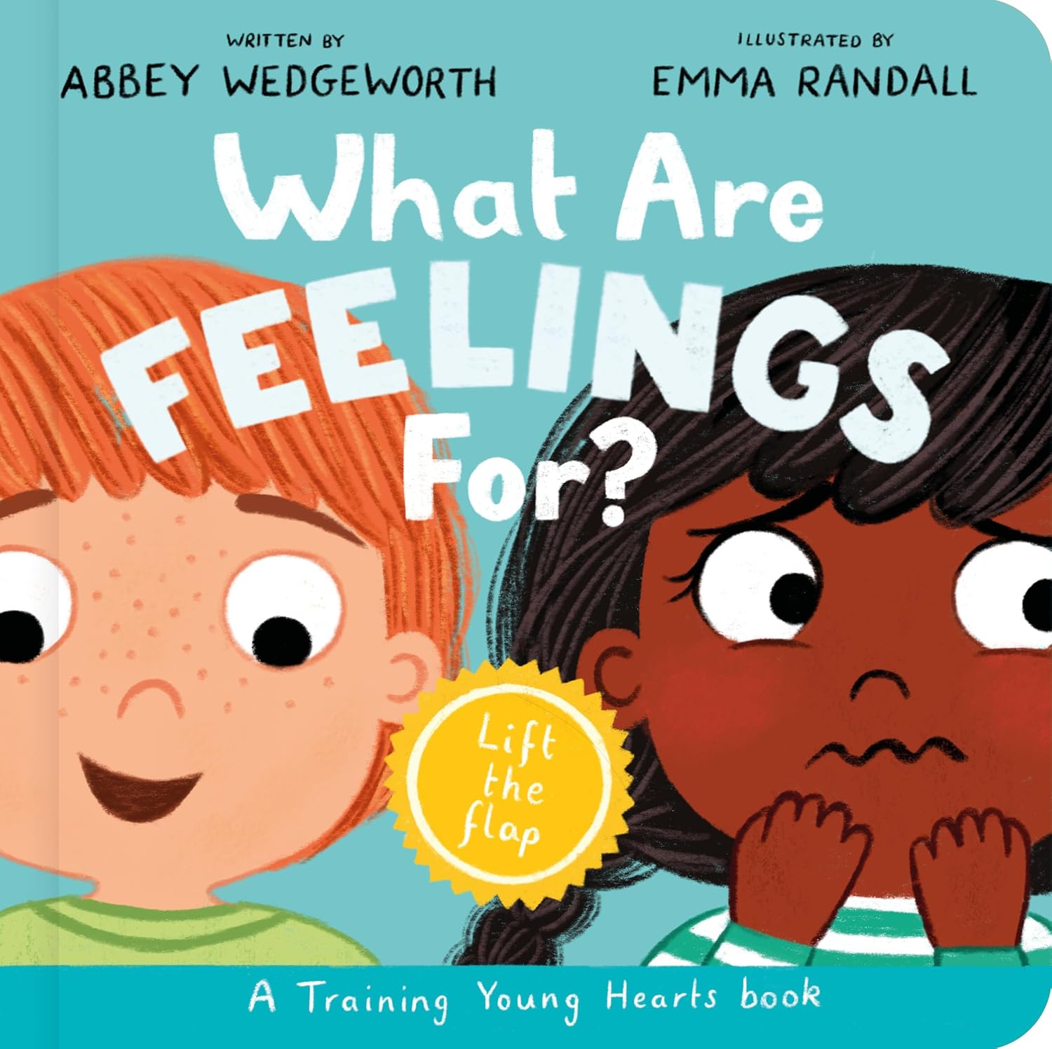 What Are Feelings For?: A Lift-The-Flap Board Book (Training Young Hearts Series)