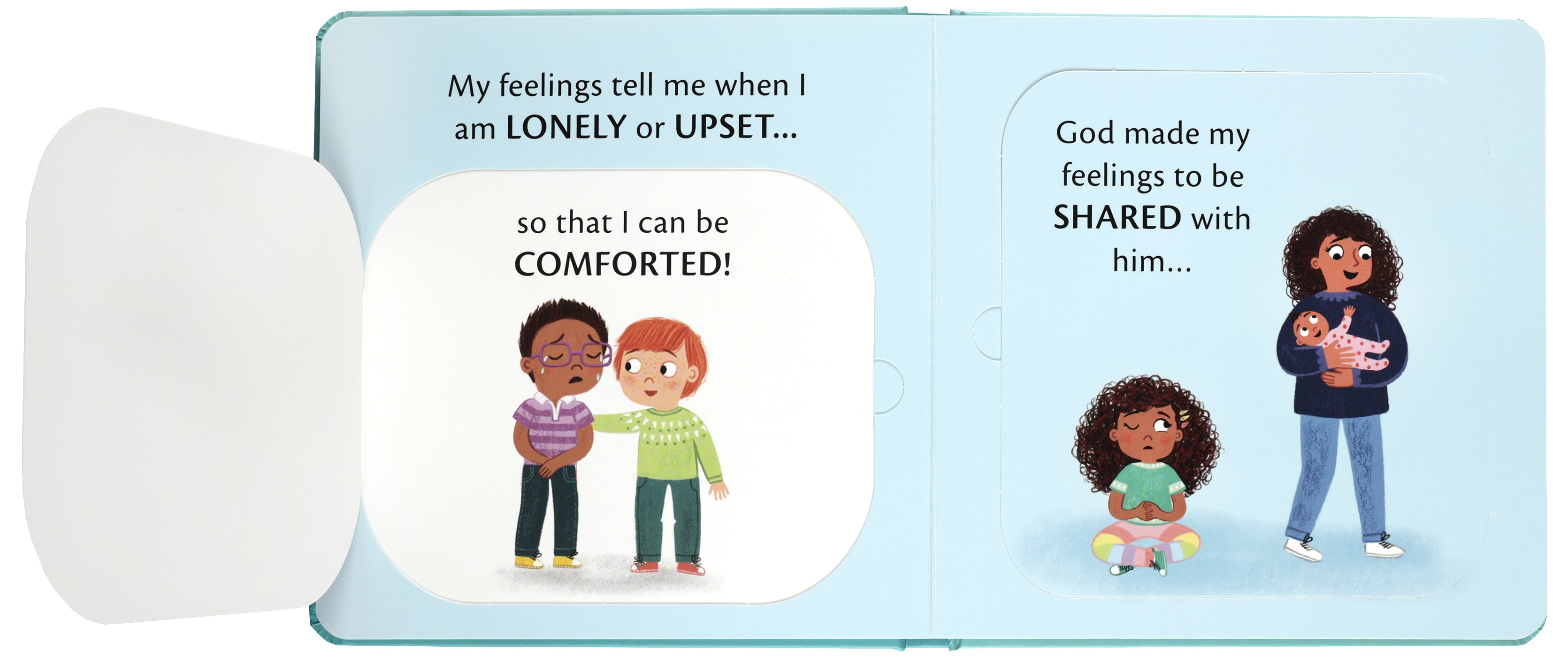 What Are Feelings For?: A Lift-The-Flap Board Book (Training Young Hearts Series)