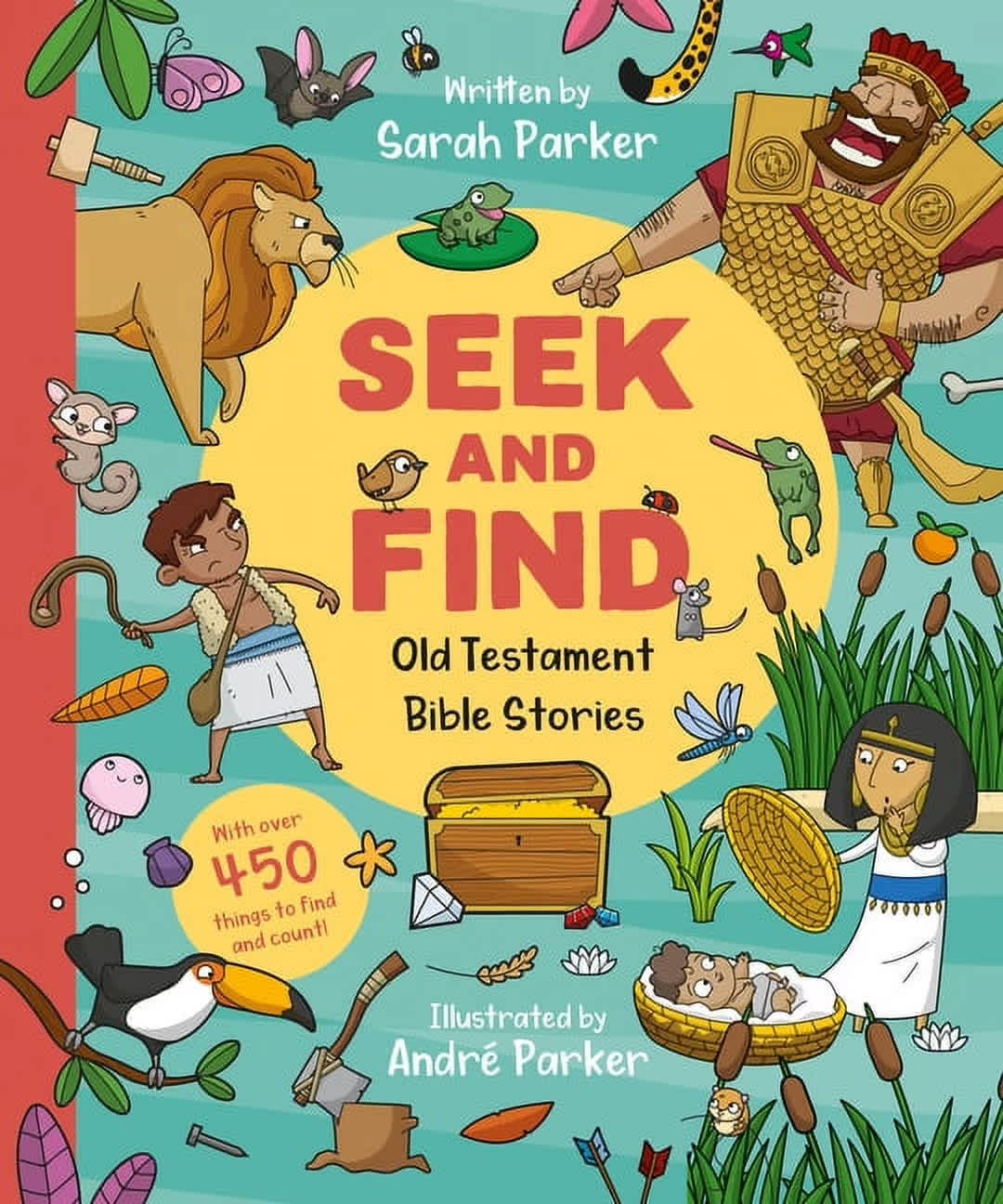 Seek and Find Bible Storybook: With Over 2,000 Things to Find and Count!