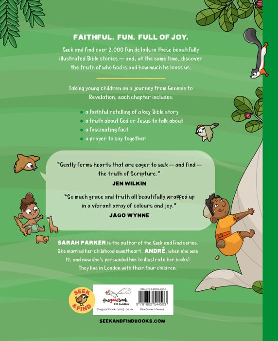 Seek and Find Bible Storybook: With Over 2,000 Things to Find and Count!